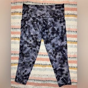 Athleta Women’s Salutation Stash Pocket 2 Print 7/8 Leggings